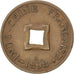 Monnaie, Indochine Française, 2 Sapeque, 1898, Paris, TTB, Bronze, KM:6