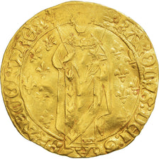 Francia, Charles VII, Royal d'or, 1431-1461, Tours, Oro, BC+, Duplessy:455A