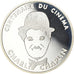 Munten, Frankrijk, Charlie Chaplin, 100 Francs, 1995, BE, FDC, Zilver, KM:1076