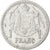 Coin, Monaco, Louis II, Franc, 1943, EF(40-45), Aluminum, KM:120, Gadoury:131