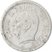 Moneta, Monaco, Louis II, 2 Francs, 1943, BB, Alluminio, KM:121, Gadoury:133