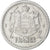 Coin, Monaco, Louis II, 2 Francs, 1943, EF(40-45), Aluminum, KM:121, Gadoury:133