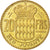 Coin, Monaco, 20 Francs, 1950, MS(60-62), Cupro-Aluminium, KM:E27, Gadoury:140