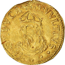 Republic of Lucca, Scudo d'oro del sole, 1552, Lucca, Goud, FR+
