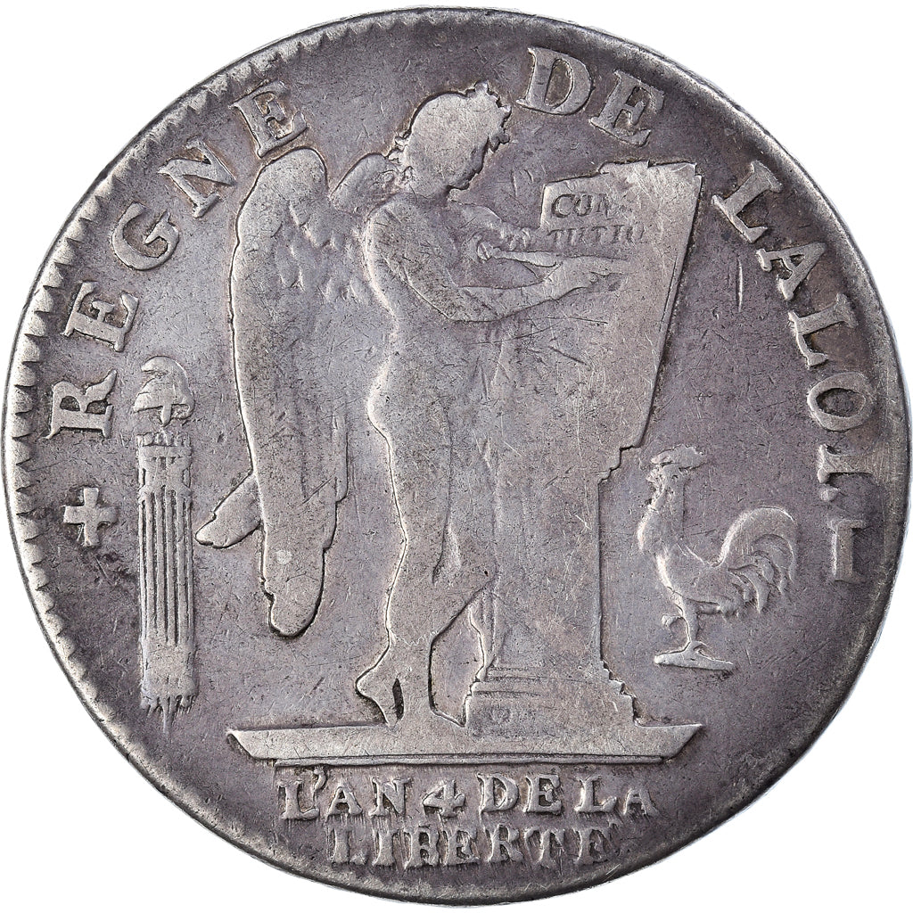 Coin, France, Écu de 6 livres françois, ECU, 6 Livres, 1792, Limoges