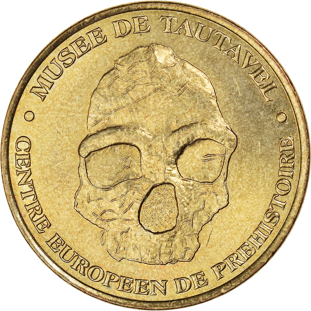 France, Token, Touristic token, Tautavel - Musée n°1, 2002, MDP, AU(55-58)