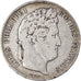 Moeda, França, Louis-Philippe, 5 Francs, 1833, Toulouse, VF(30-35), Prata