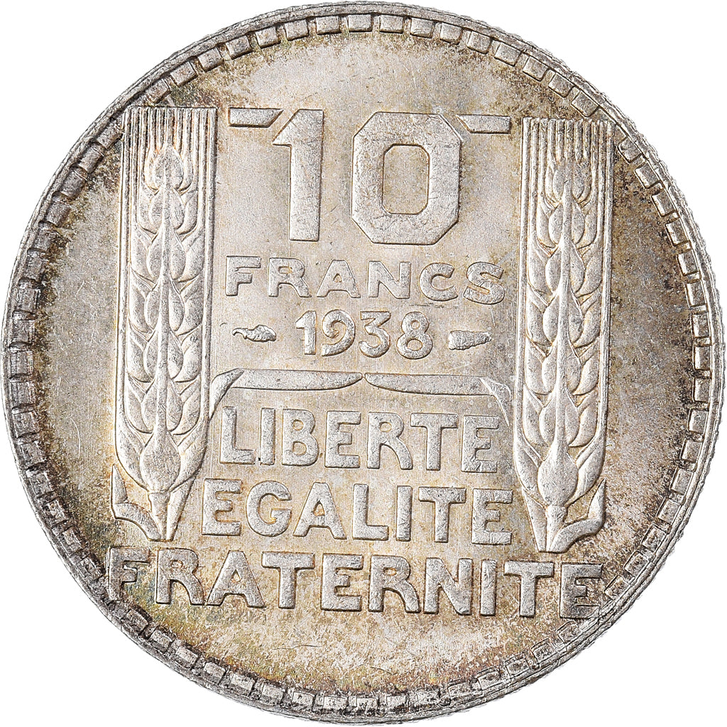 Monnaie, France, 10 Francs, 1938, Paris, SPL, Argent, Gadoury:801, KM:878