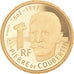 France, 500 Francs, 1992 Olympics, Albertville, Pierre de Coubertin, 1991