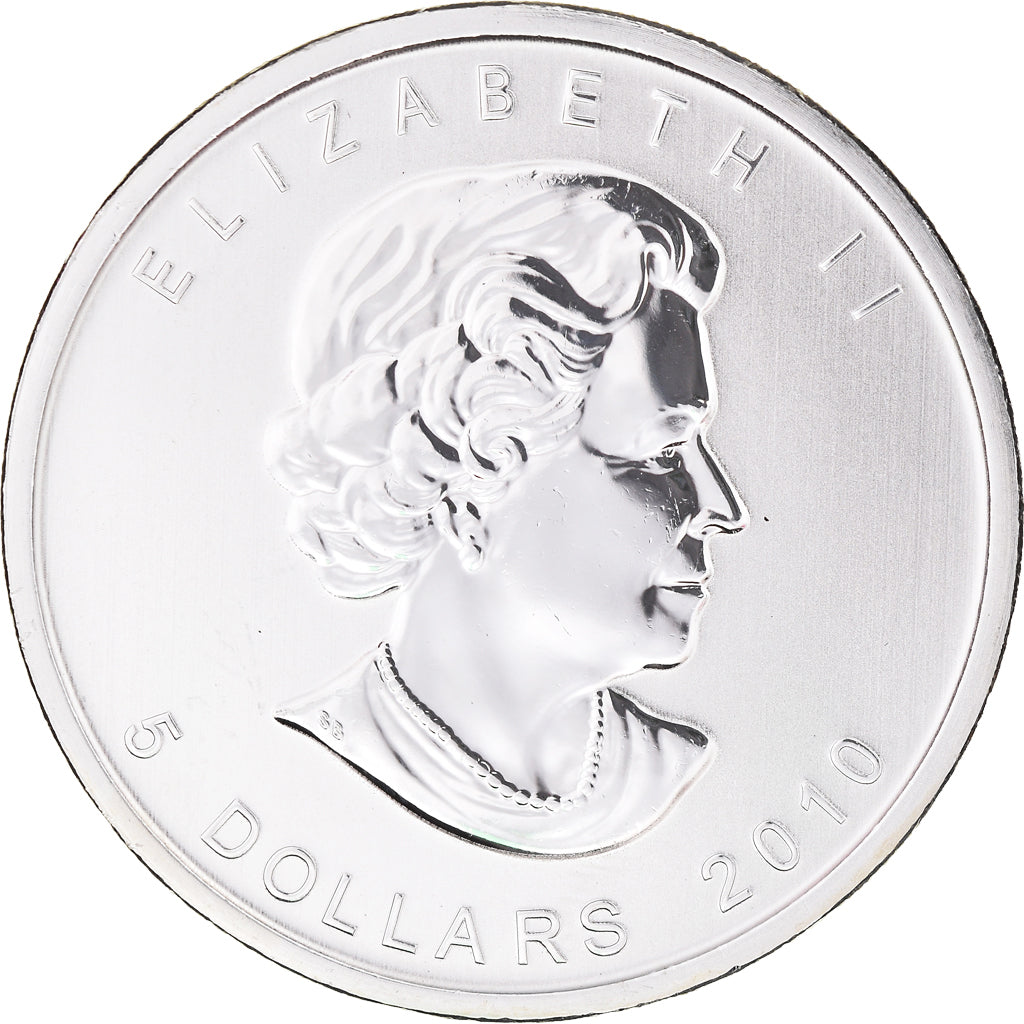 Coin, Canada, Elizabeth II, 5 Dollars, 2010, Royal Canadian Mint, Oz silver