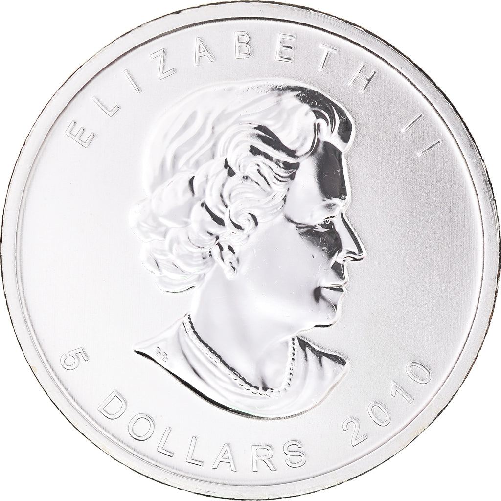 Coin, Canada, Elizabeth II, 5 Dollars, 2010, Royal Canadian Mint, Oz silver