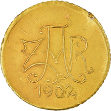 Südafrika, Een Pond, 1902, Pilgrim's Rest, Gold, VZ, KM:11