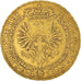 Kingdom of Sardinia, Carlo Emanuele III, 4 Zecchini, 1745, Torino, Dourado
