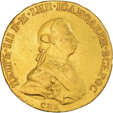 Russie, Pierre III, 10 Roubles, 1762, Saint-Pétersbourg, Or, TTB, KM:50