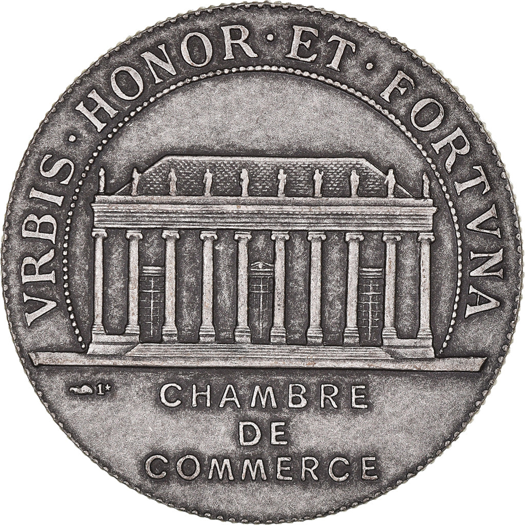 France, Token, Chambre de Commerce de Nantes, AU(55-58), Silver