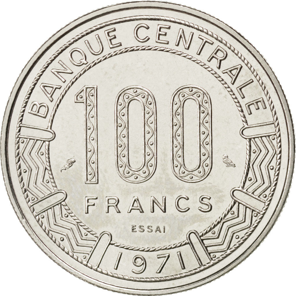 Monnaie, Cameroun, 100 Francs, 1971, Paris, SPL, Nickel, KM:E13