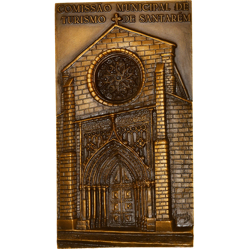 Portugal, Medaille, Comissao Municipal de Turismo de Santarém, 1973, Leonel