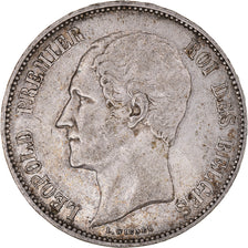 Coin, Belgium, Leopold I, 5 Francs, 5 Frank, 1850, EF(40-45), Silver, KM:17