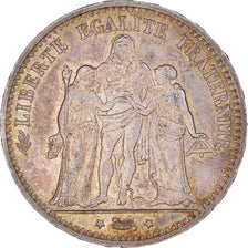 Coin, France, Hercule, 5 Francs, 1873, Paris, AU(50-53), Silver, KM:820.1
