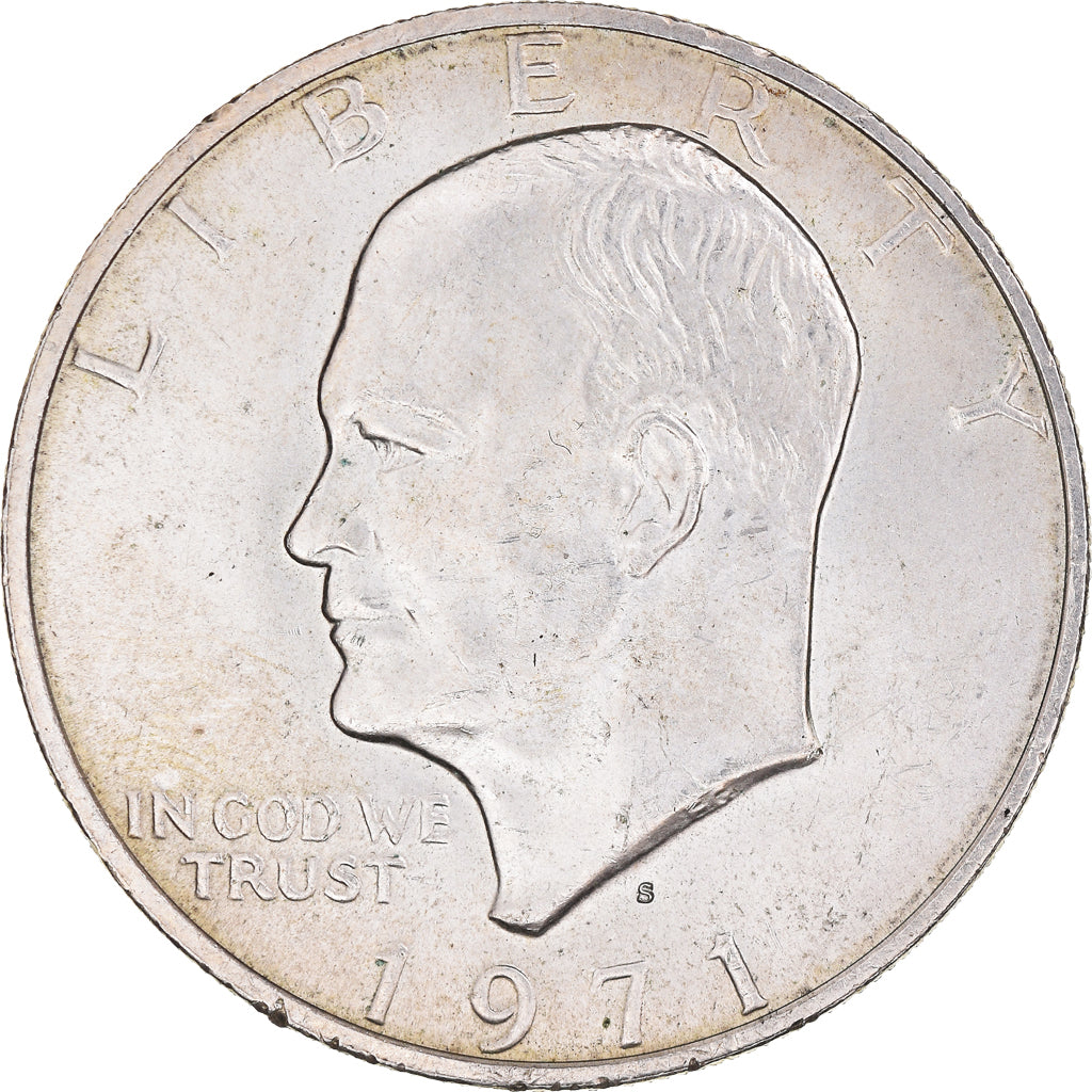 Moneda, Estados Unidos, Eisenhower Dollar, Dollar, 1971, U.S. Mint, San