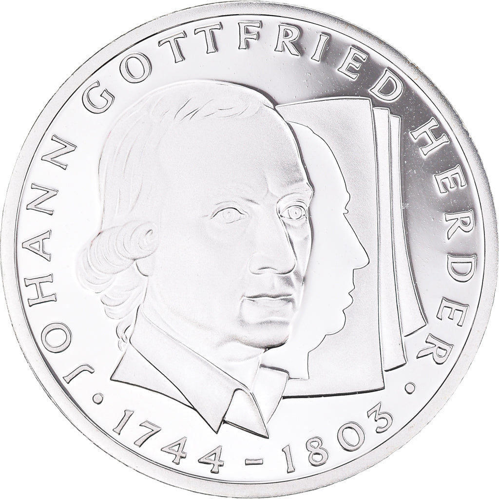 Munten, Federale Duitse Republiek, 10 Mark, 1994, Karlsruhe, Germany, FDC