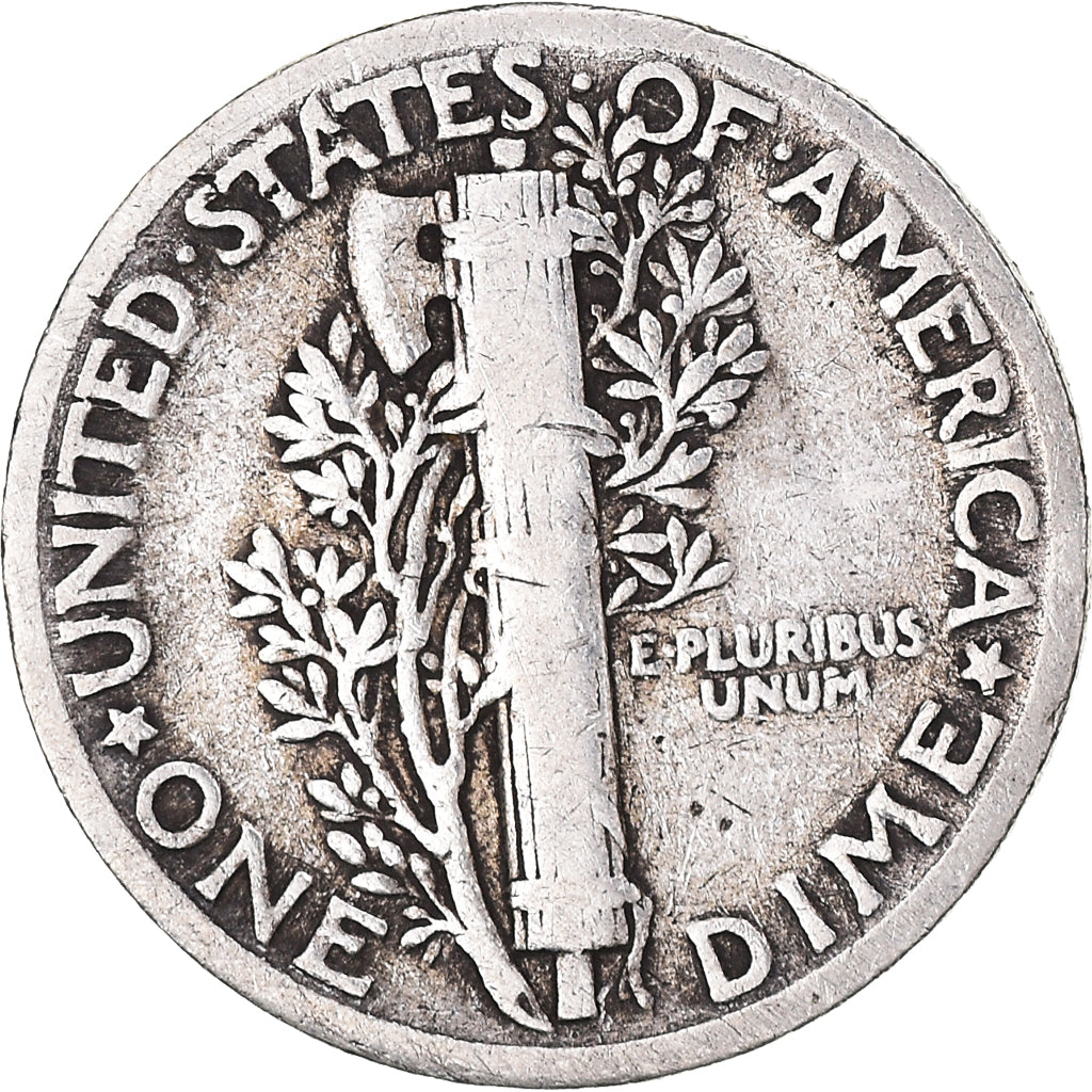 Münze, Vereinigte Staaten, Mercury Dime, Dime, 1936, U.S. Mint, Philadelphia