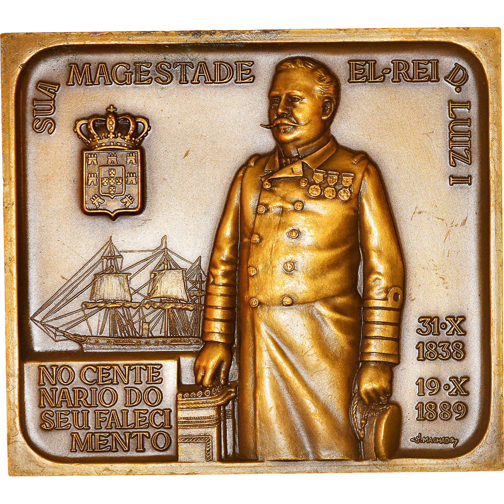 Portogallo, medaglia, Criado por Portaria de el Rei D.Luiz I, Museu de Marinha
