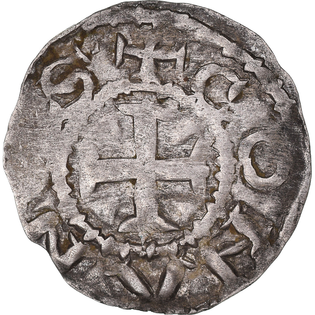 Münze, Frankreich, Conan IV, Denier, XIIth century, Rennes, Rare, SS, Billon