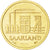 Moneta, Saara, 10 Franken, 1954, Paris, AU(55-58), Aluminium-Brąz, KM:E1