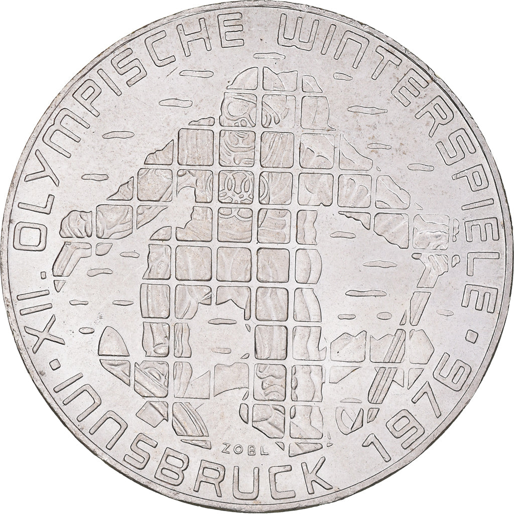 Moeda, Áustria, 100 Schilling, 1976, MS(63), Prata, KM:2928
