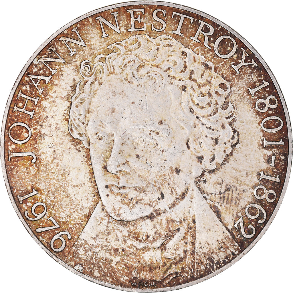 Moneta, Austria, 100 Schilling, 1976, MS(63), Srebro, KM:2932
