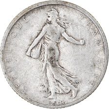 Coin, France, Semeuse, Franc, 1906, Paris, VF(20-25), Silver, KM:844.1
