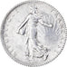 Coin, France, Semeuse, Franc, 1916, Paris, AU(55-58), Silver, KM:844.1