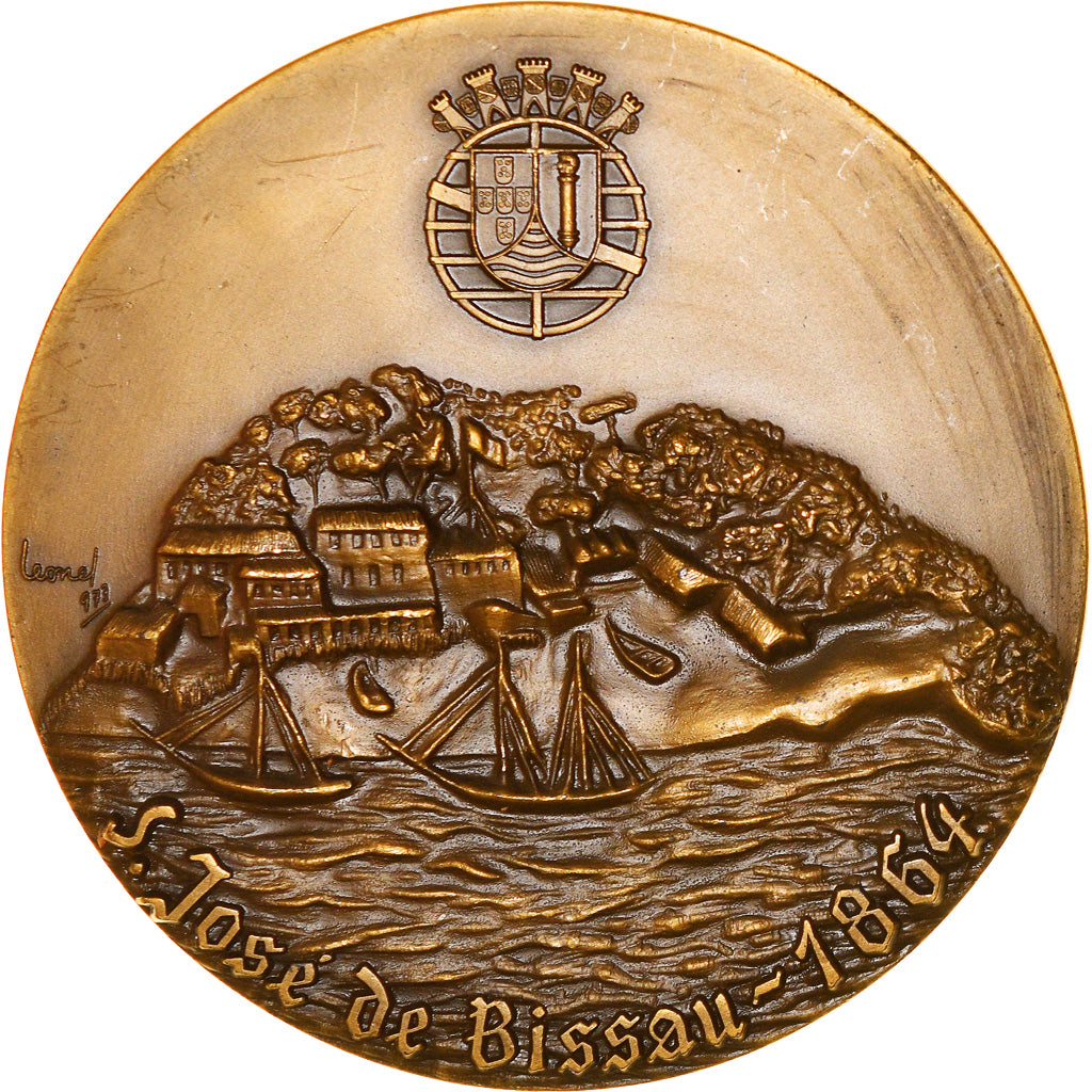 Portugal, Médaille, S. Jose de Bissau, Por una Guiné Melhor, 1973, Leonel