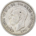 Munten, Australië, George VI, Shilling, 1943, San Francisco, ZF, Zilver, KM:39