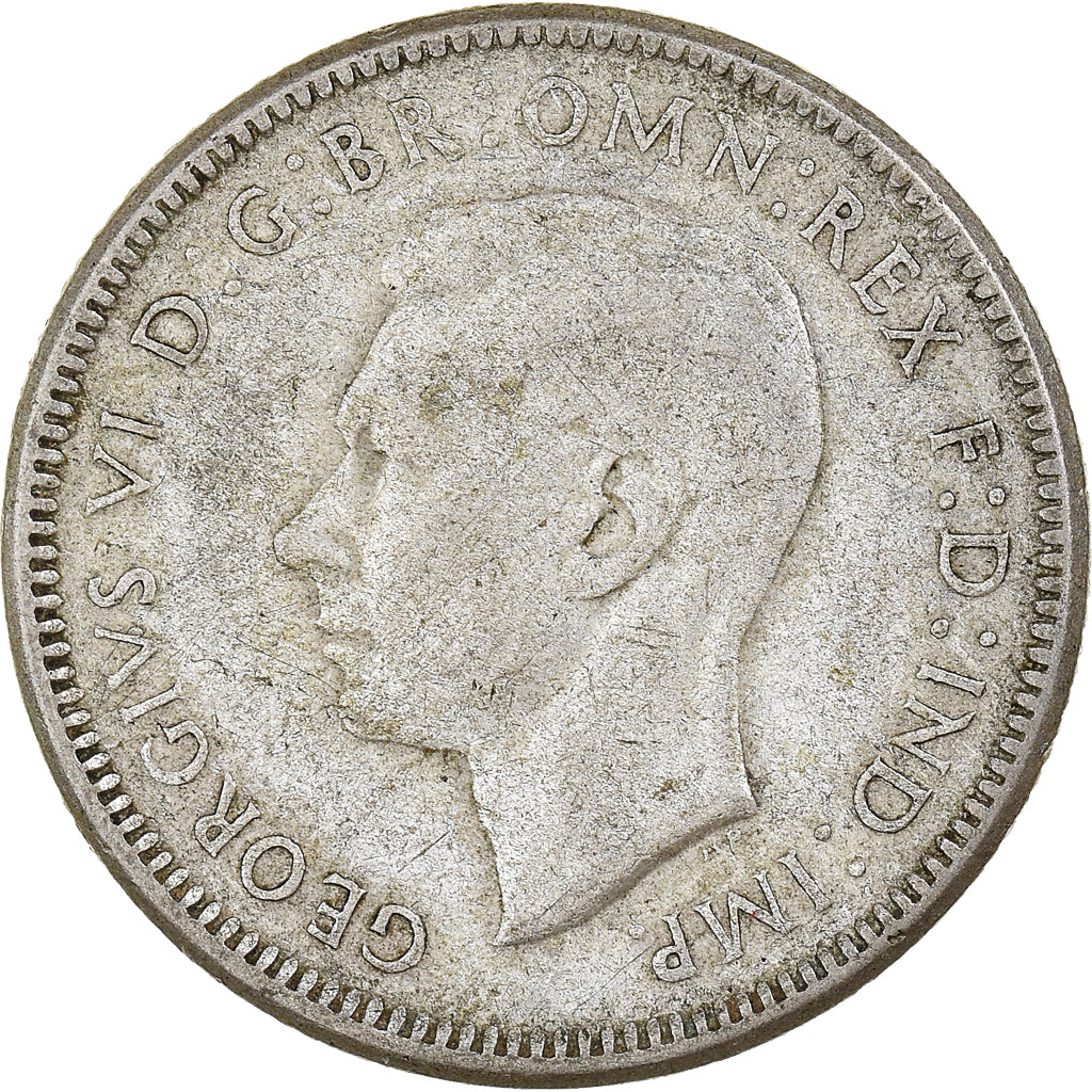Moneta, Australia, George VI, Shilling, 1946, Perth, MB, Argento, KM:39a
