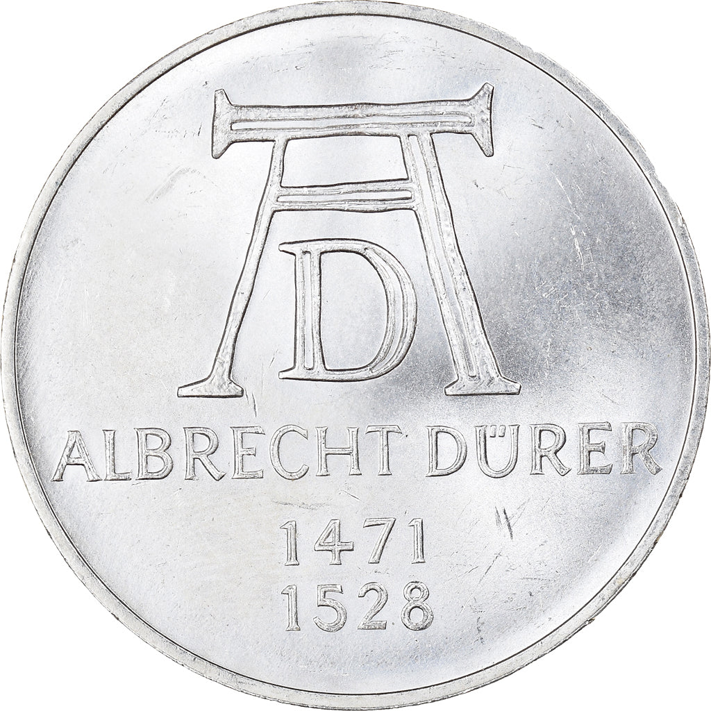 Coin, GERMANY - FEDERAL REPUBLIC, 5 Mark, 1971, Munich, Germany, AU(55-58)
