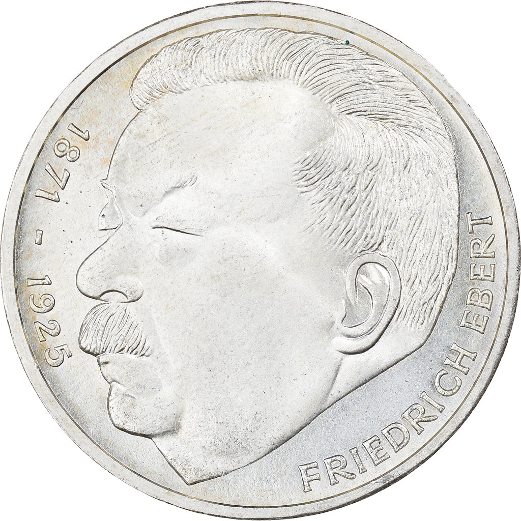 Coin, GERMANY - FEDERAL REPUBLIC, 5 Mark, 1975, Hamburg, Germany, MS(63)