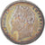 Moneda, Francia, Napoleon III, 50 Centimes, 1867, Strasbourg, BC+, Plata