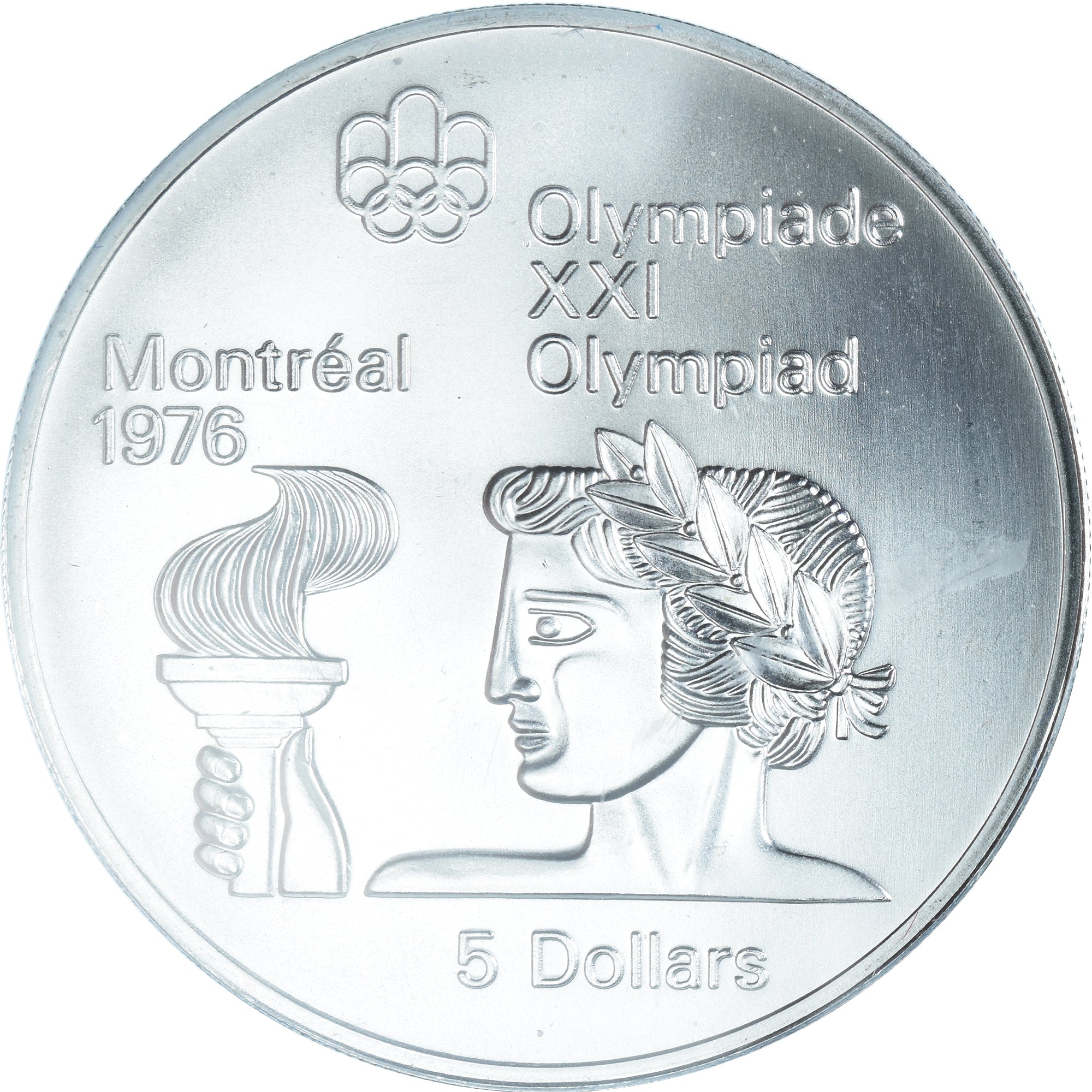 Coin, Canada, Elizabeth II, 5 Dollars, 1974, Royal Canadian Mint, Ottawa