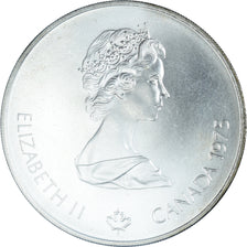 Coin, Canada, Elizabeth II, Javelin, 5 Dollars, 1975, MS(65-70), Silver, KM:99