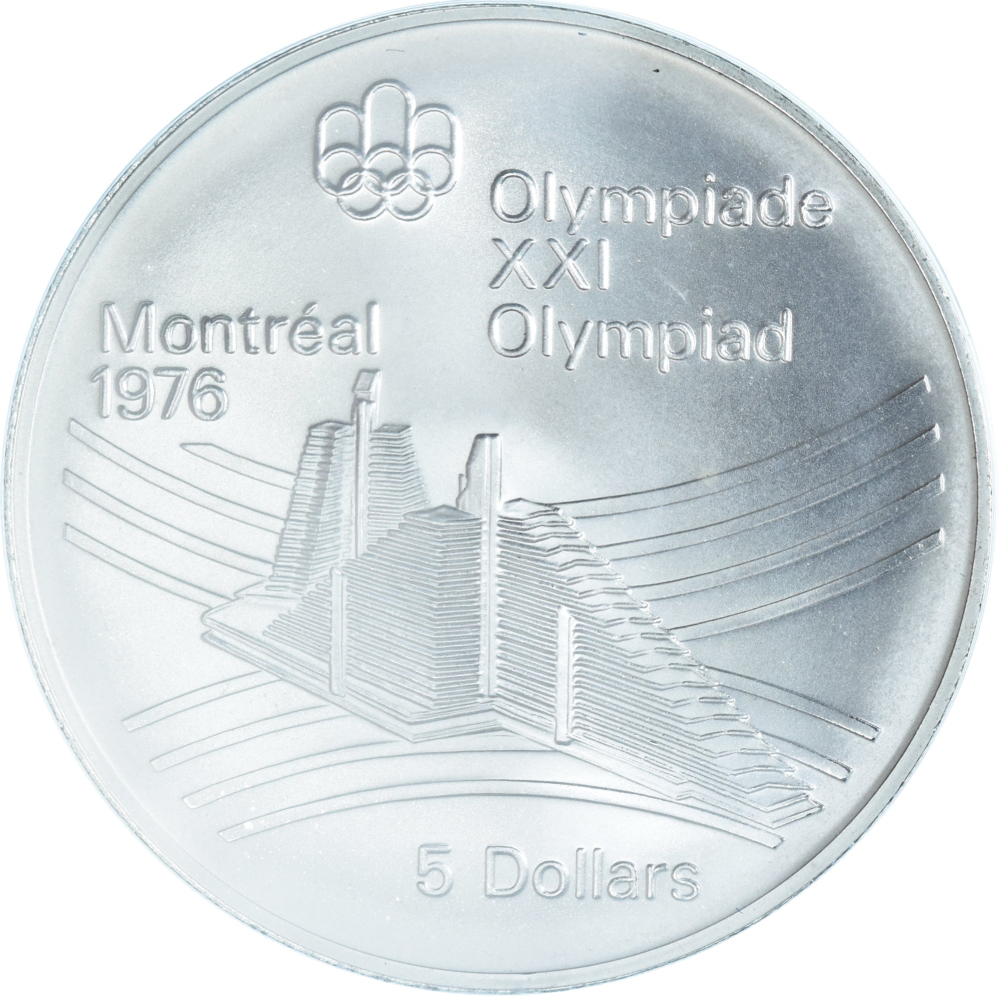 Coin, Canada, Elizabeth II, 5 Dollars, 1976, Royal Canadian Mint, Ottawa