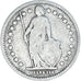 Coin, Switzerland, Franc, 1875, Bern, F(12-15), Silver, KM:24