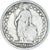 Coin, Switzerland, Franc, 1877, Bern, F(12-15), Silver, KM:24