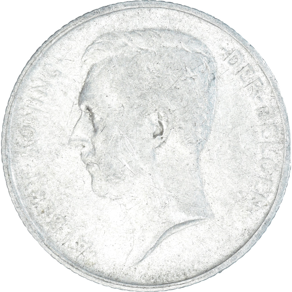 Münze, Belgien, Franc, 1911, S+, Silber, KM:73.1