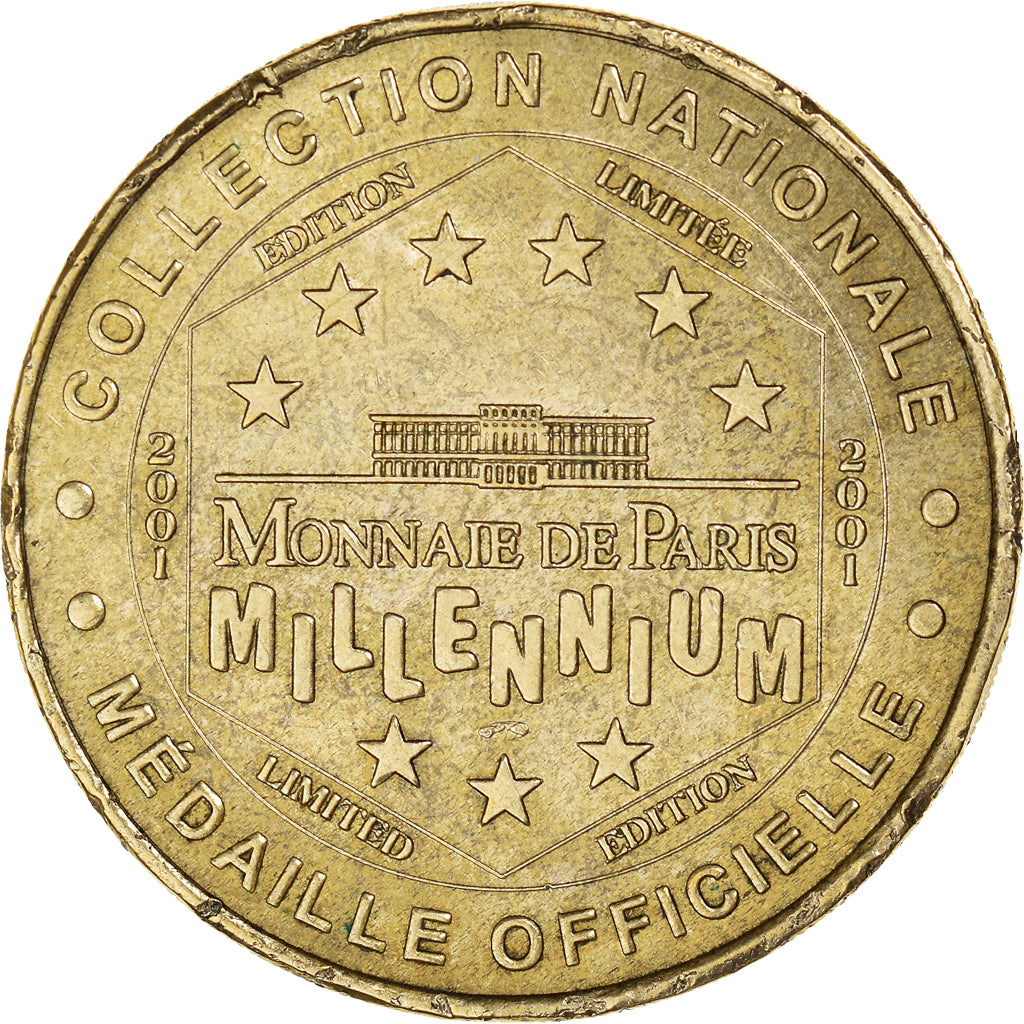 France, Token, Touristic token, Basilique du Sacré Coeur de Montmartre, 2001