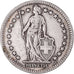 Coin, Switzerland, 2 Francs, 1944, Bern, EF(40-45), Silver, KM:21
