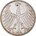 Monnaie, République fédérale allemande, 5 Mark, 1969, Karlsruhe, SUP, Argent