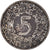 Monnaie, République fédérale allemande, 5 Mark, 1969, Karlsruhe, SUP, Argent