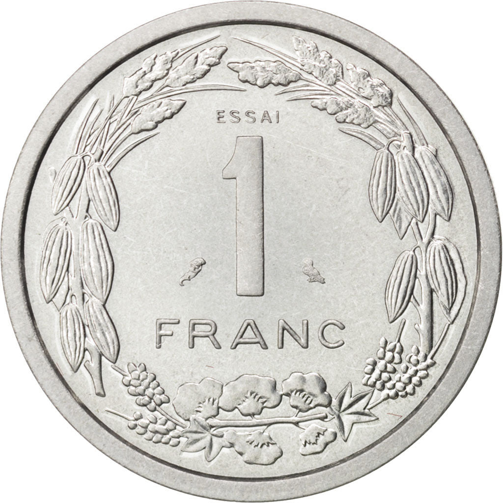 Monnaie, États de l'Afrique équatoriale, Franc, 1969, Paris, SPL, Aluminium